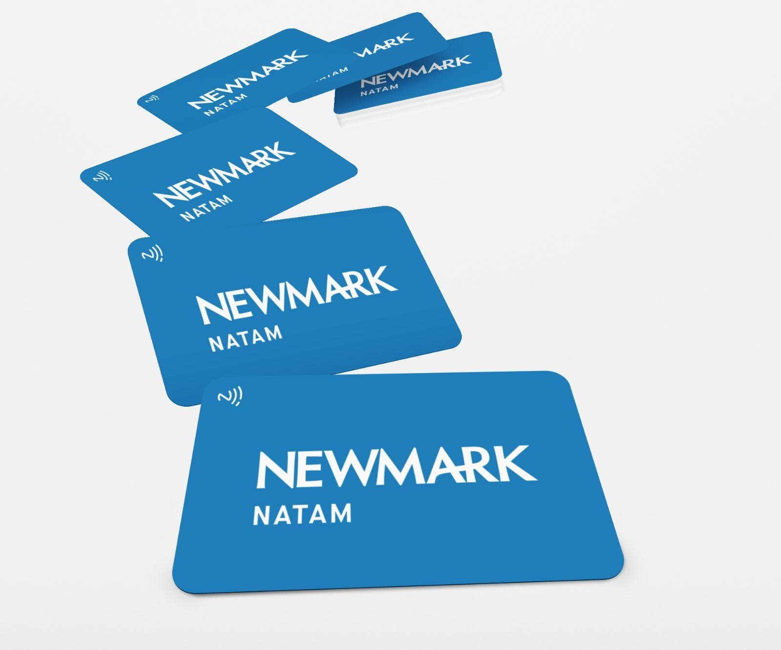 דוגמה 3 לכרטיס NFC ממותג שהופק עבור לקוח